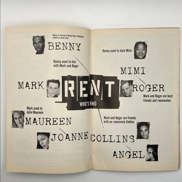 3/$30 RENT PLAYBILL - Picture 2 of 2